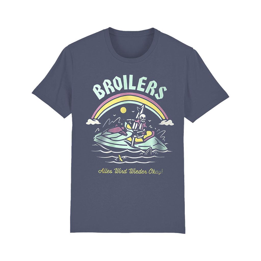 Jetski T Shirt Blaugrau Broilers Official Shop jetski-t-shirt-blaugrau-broilers-official-shop