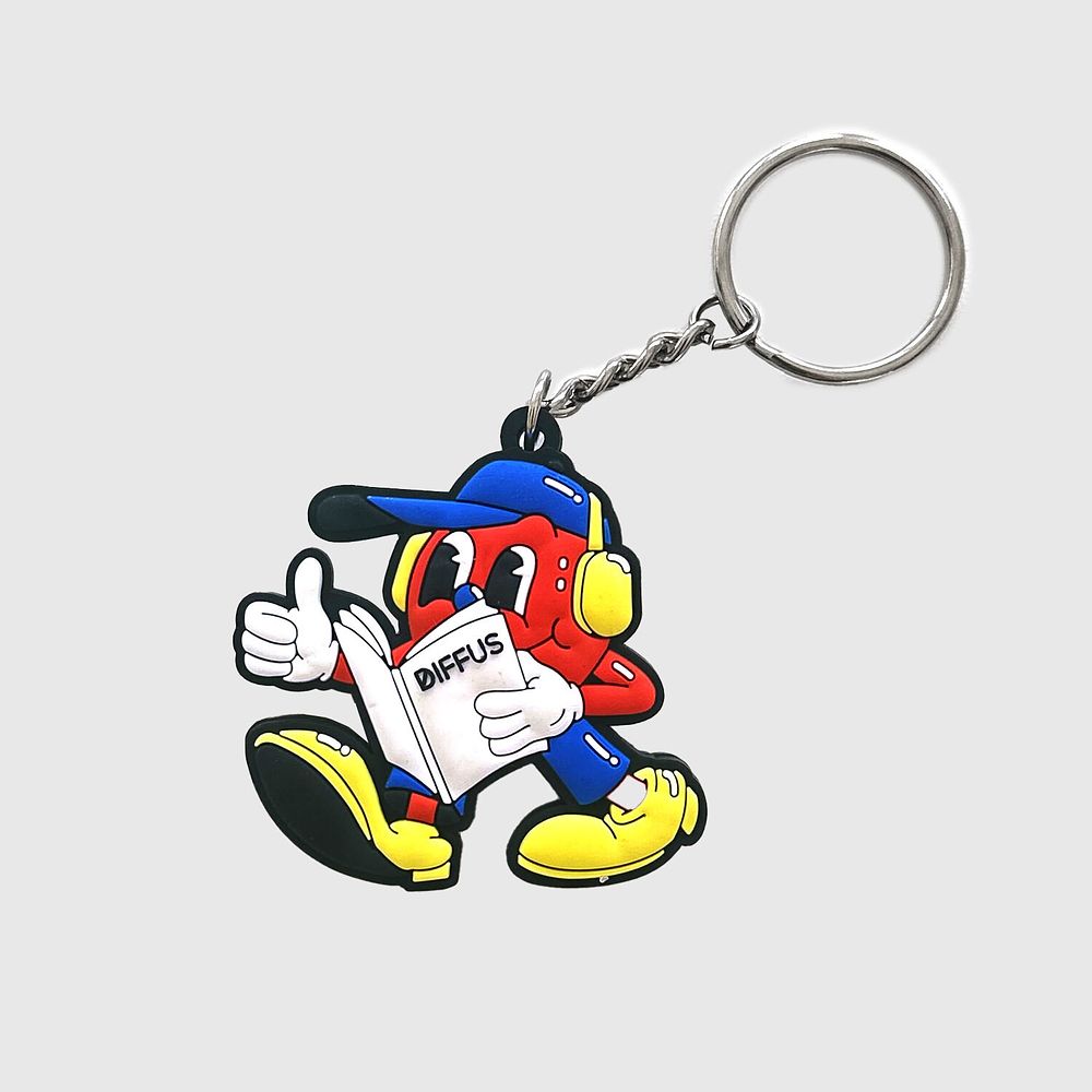 Diffus - 3D Schlüsselanhänger - Diffi