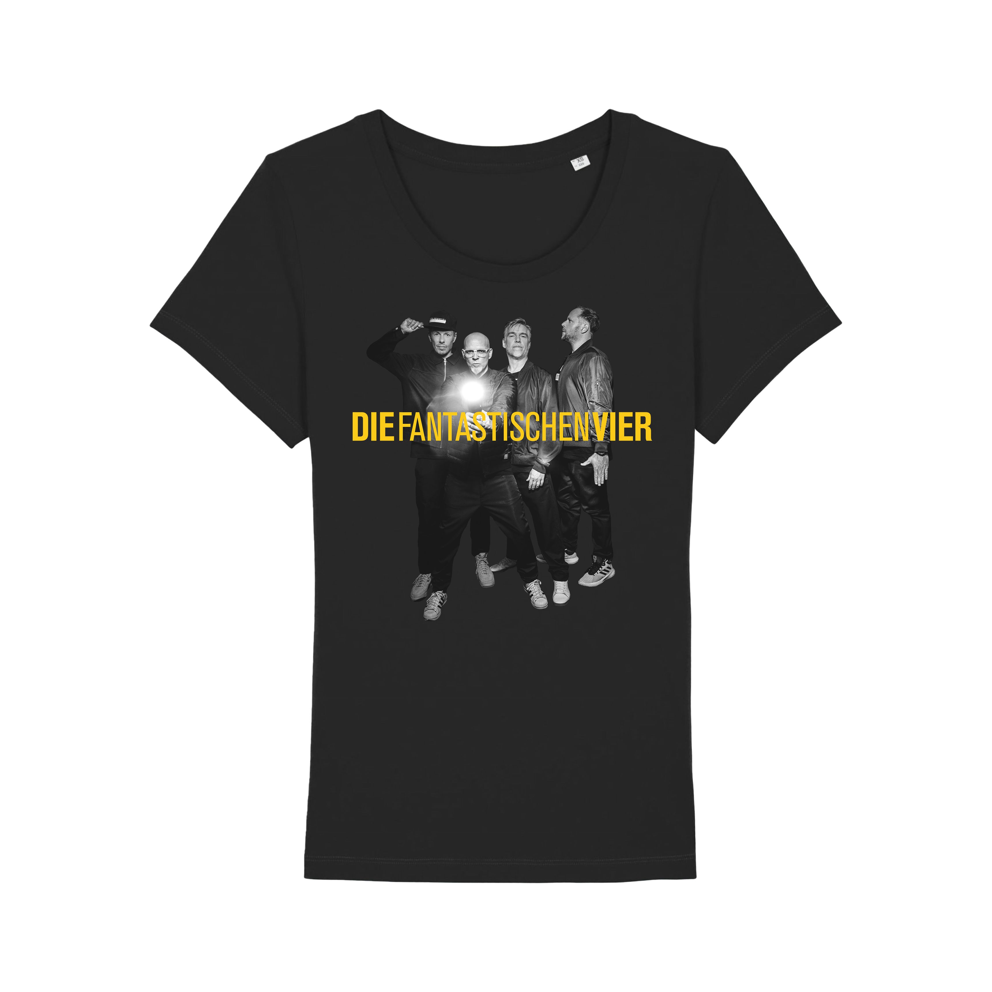 Vier mit Licht Foto-Shirt