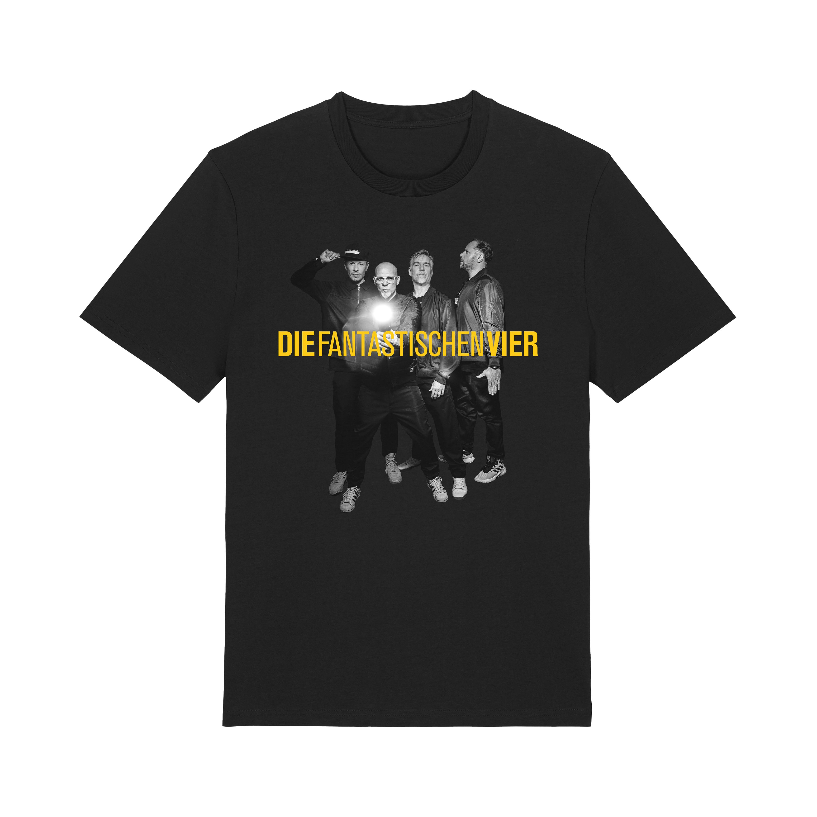 Vier mit Licht Foto-Shirt