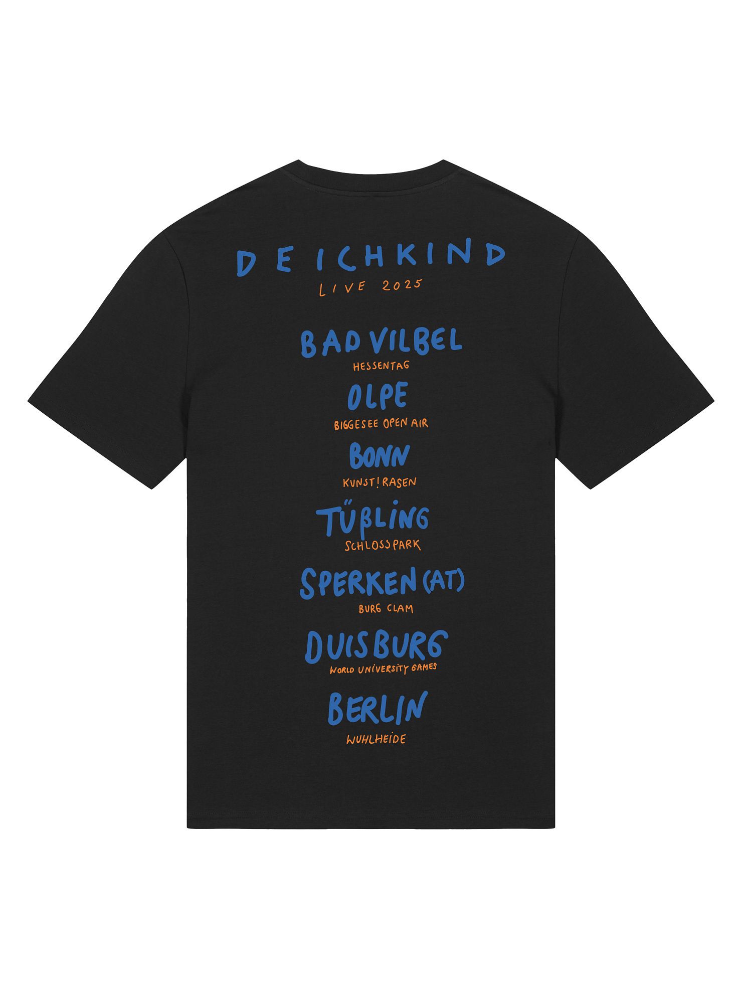 Tourshirt Open Airs 2025